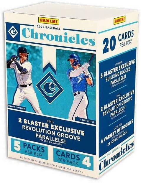 2022 PANINI CHRONICLES 5 PACK BLASTER EXCLUSIVE REVOLUTION GROOVE PARALLELS