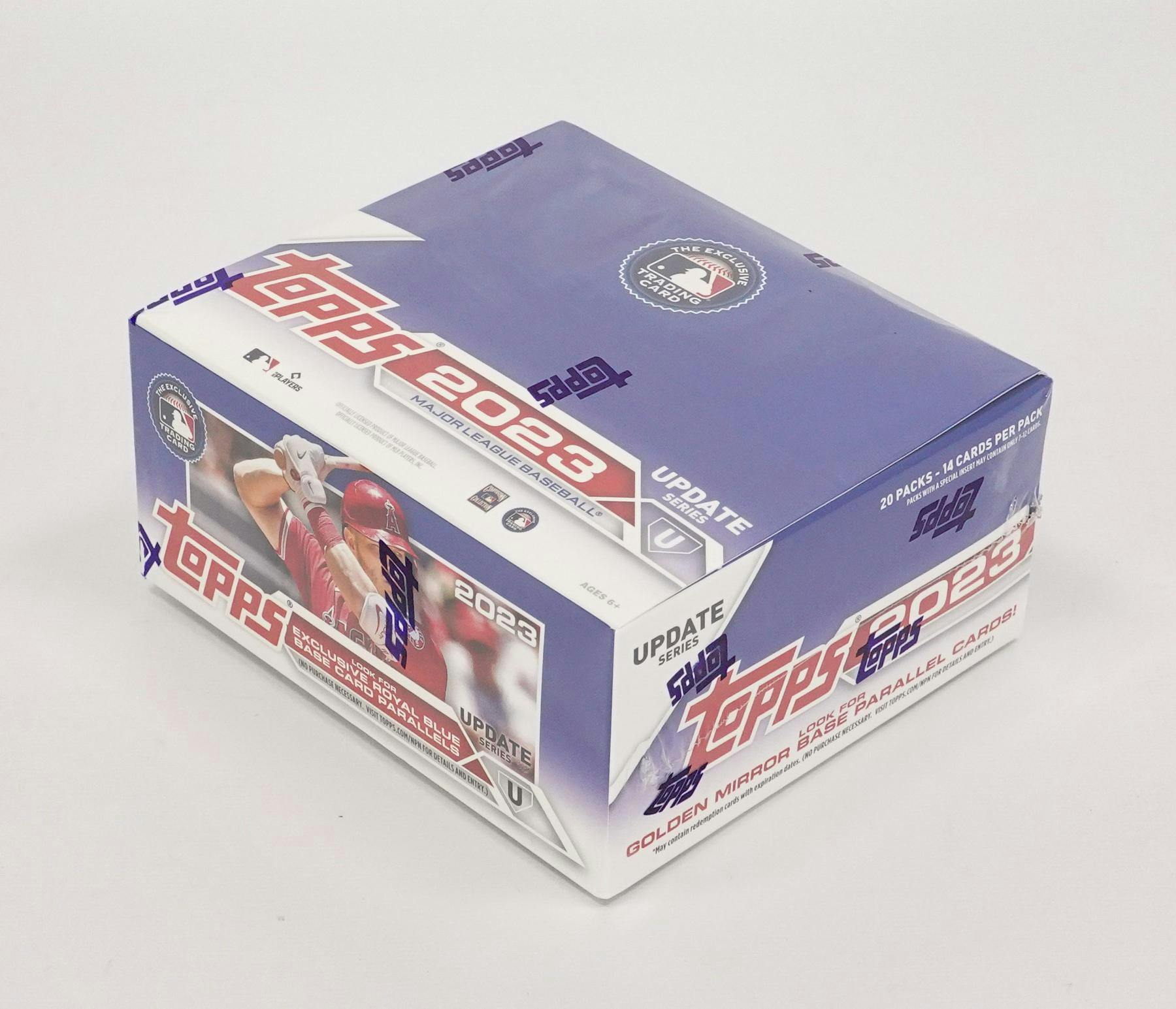 2023 TOPPS UPDATE SERIES U MLB 20 PACKS BLASTER BOX