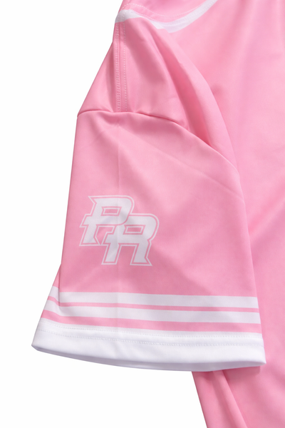PUERTO RICO BASEBALL PINK JERSEY - ADULT SIZE