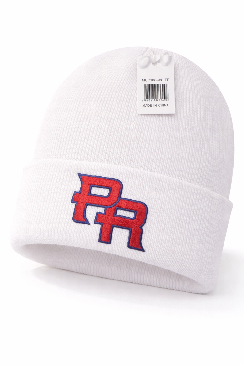 BEANIE HAT PUERTO RICO (RED LETTERS)