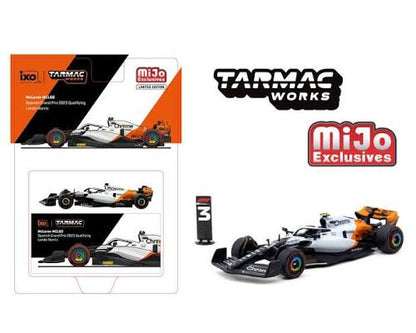 1/64 MCLAREN MCL60 SPANISH GP 2023 LANDO NORIS - TARMAC