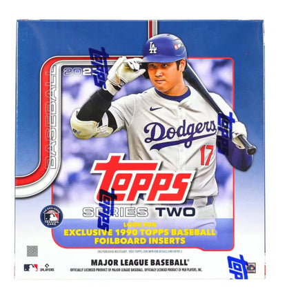 2025 TOPPS BASEBALL SERIES 2 SEALED BOX.