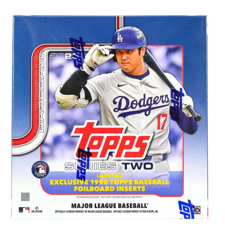 2025 TOPPS BASEBALL SERIES 2 SEALED BOX.