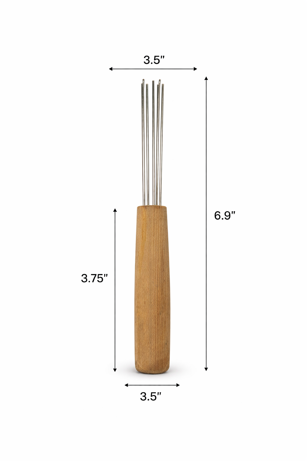 GUIRA DE METAL R.D (INCLUYE PUYERO) LARGE