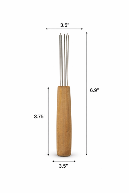 GUIRA DE METAL R.D (INCLUYE PUYERO) LARGE