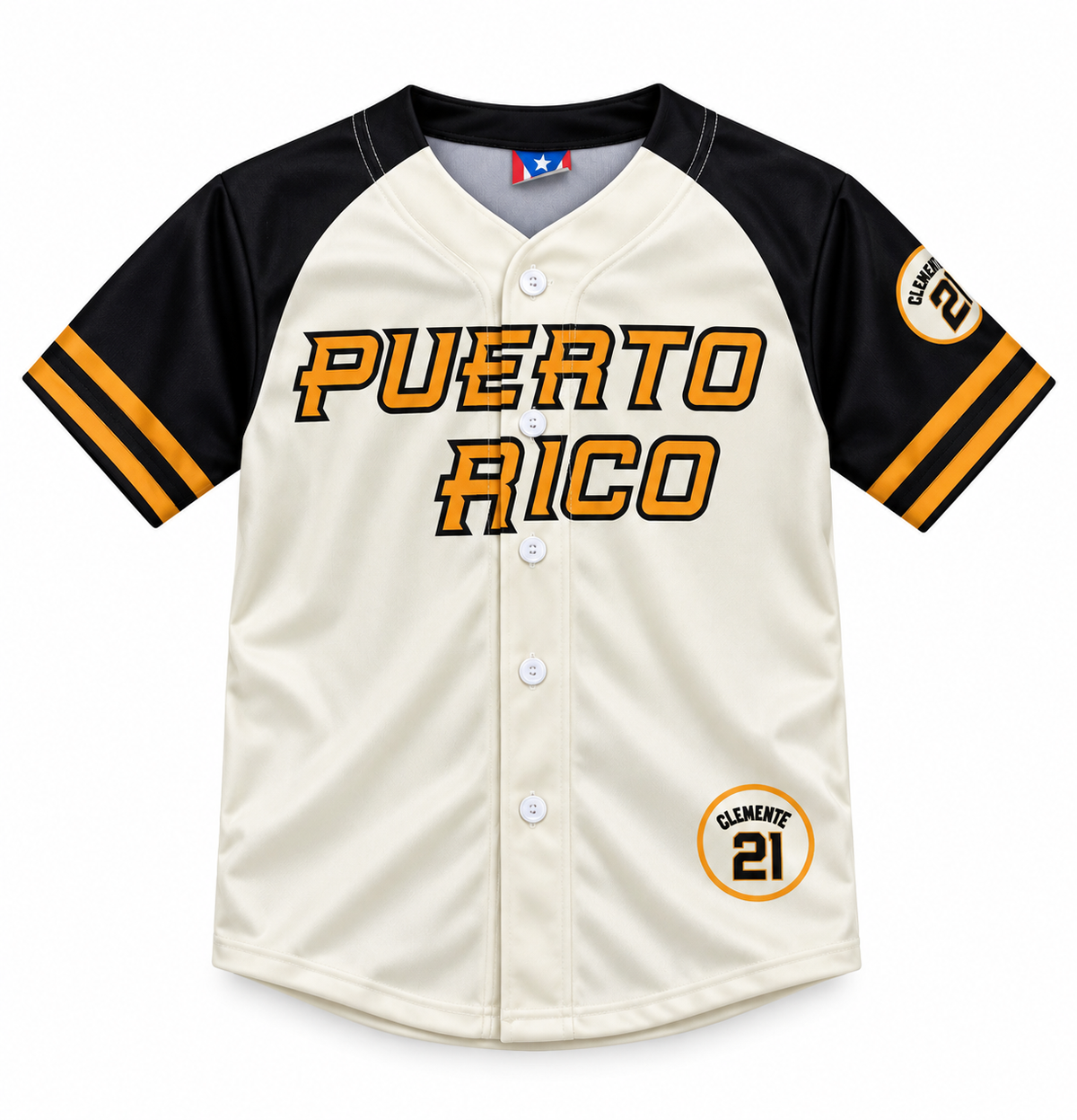 PUERTO RICO ROBERTO CLEMENTE KIDS JERSEY - JERSEY ROBERTO CLEMENTE PARA NIÑOS