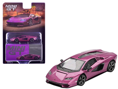 1/64 LAMBORGHINI COUNTACH LPI 800-5 VIOLA 30TH - MINI GT