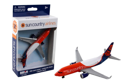 SUN COUNTRY AIRLINES SINGLE PLANE