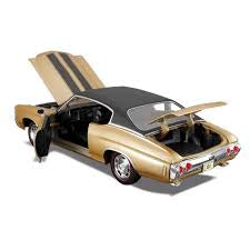 1/18 GOLD CHEVROLET CHEVELLE SS 454 SPORT - MAISTO