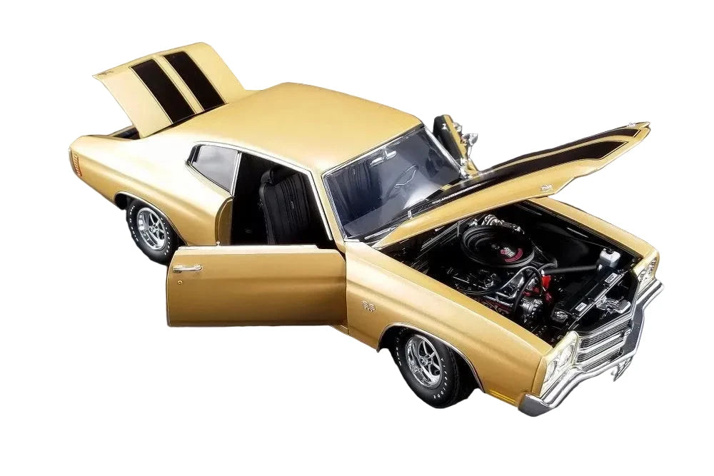1/18 GOLD CHEVROLET CHEVELLE SS 454 SPORT - MAISTO