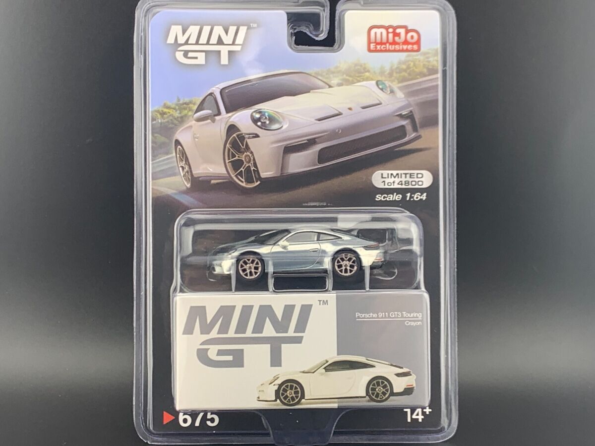 1/64 PORSCHE 911 GT3 TOURING CRAYON (CHASE “RAW”) - MINI GT