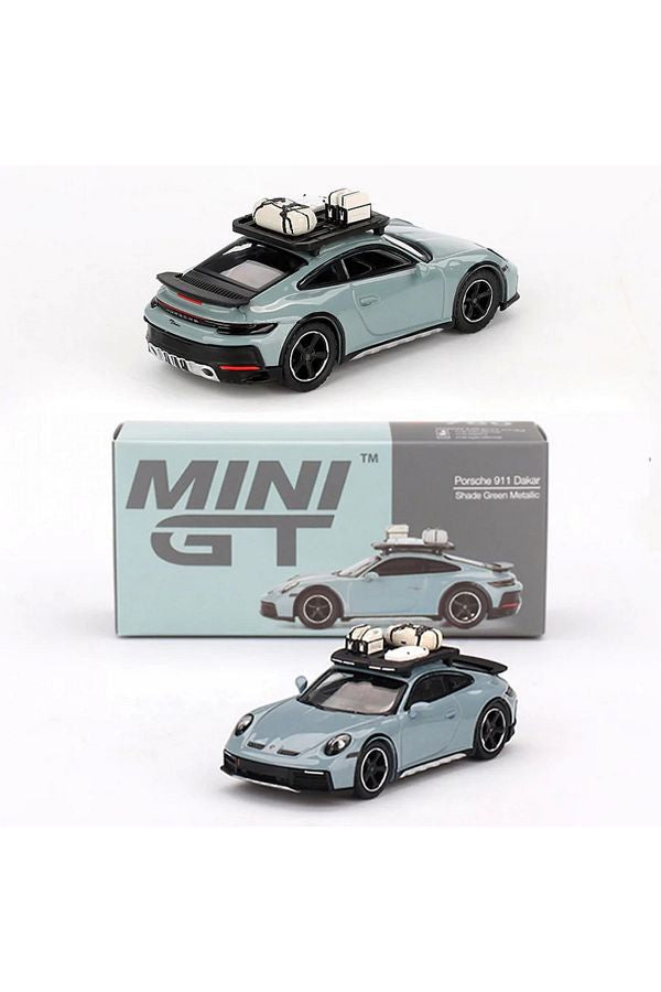 1/64 PORSCHE 911 DAKAR SHADE GREEN METALLIC - MINI GT