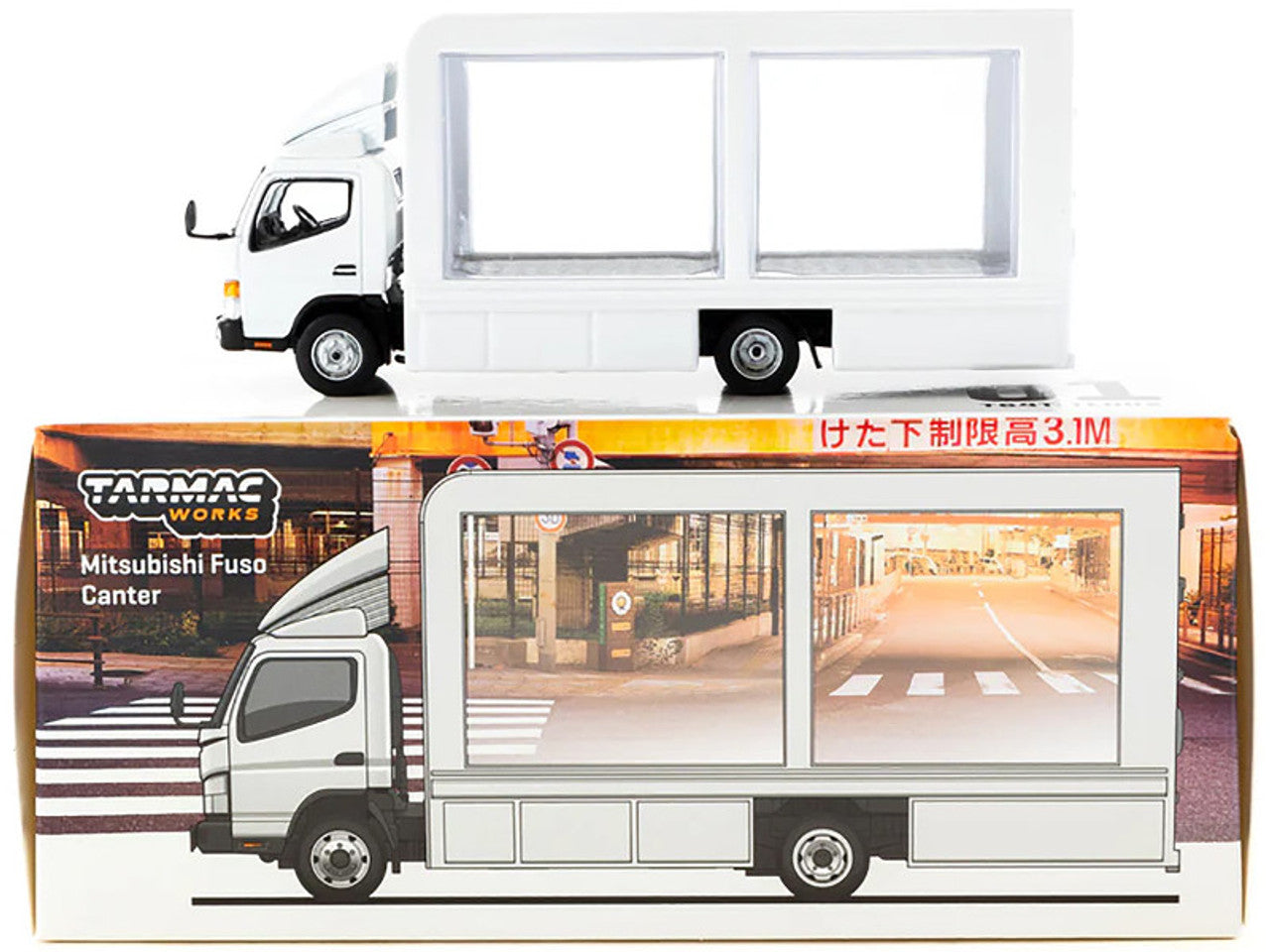 1/64 MITSUBISHI FUSO CANTER TRUCK 64 - TARMAC WORKS