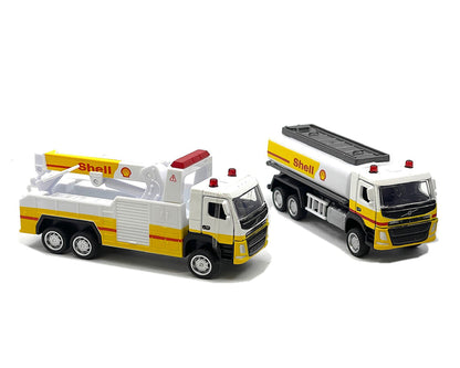 1/64 SHELL GAS STATION ASSEMBLY PLAYSET (VOLVO TRUCKS)