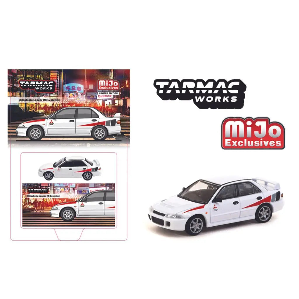 1/64 MITSUBISHI LANCER RS EVOLUTION - TARMACWORKS