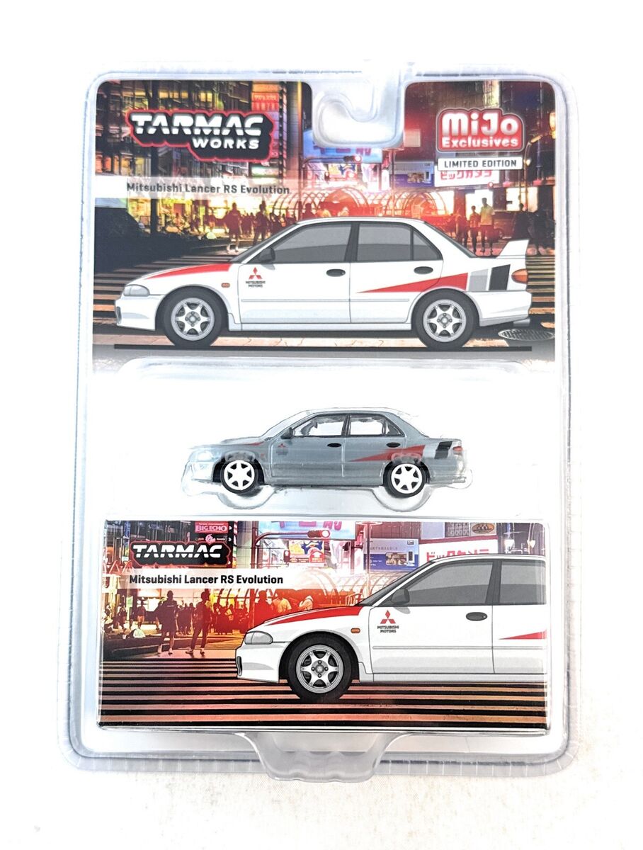 1/64 MITSUBISHI LANCER RS EVOLUTION (CHASE “RAW”) - TARMACWORKS