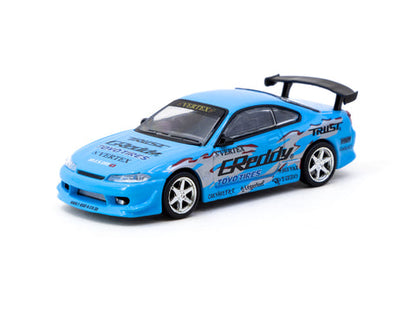 1/64 VERTEX NISSAN SILVIA (S15) GREDDY - TARMAC WORKS