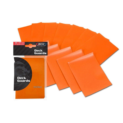 MATT ORANGE - BCW 66 X 91CM ANTI-GLARE CARD SLEEVES