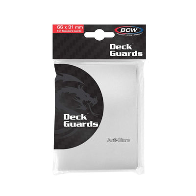 MATT WHITE - BCW 66 X 91CM ANTI-GLARE CARD SLEEVES