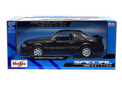 1/24 1993 FORD MUSTANG SVT COBRA BLACK - SPECIAL EDITION