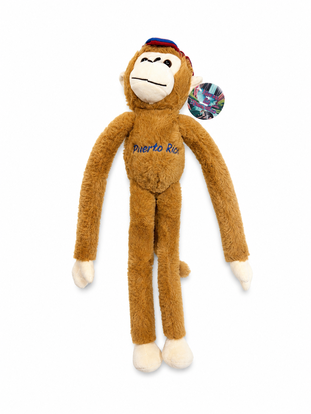 PELUCHE MONO DE PUERTO RICO (CON SONIDO) - IT-PE-2A