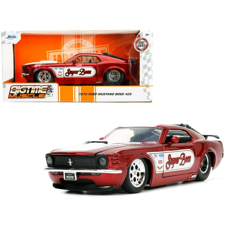 1/24 1970 FORD MUSTANG BOSS 429 SUPER BOSS- BIG TIME MUSCLE