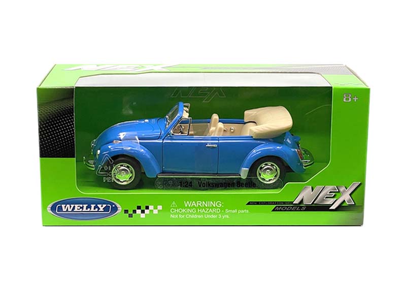 1/24 VOLKSWAGEN BEETLE BLUE - NEX