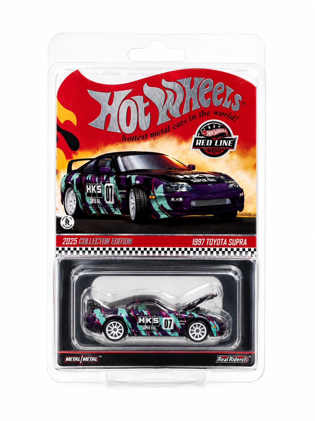 1/64 1997 TOYOTA SUPRA “RED LINE CLUB” / 2025 SELECTION CAR - HOTWHEELS