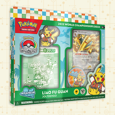 2025 POKEMON TCG WORLD CHAMPIONSHIPS DECK - POKEMON