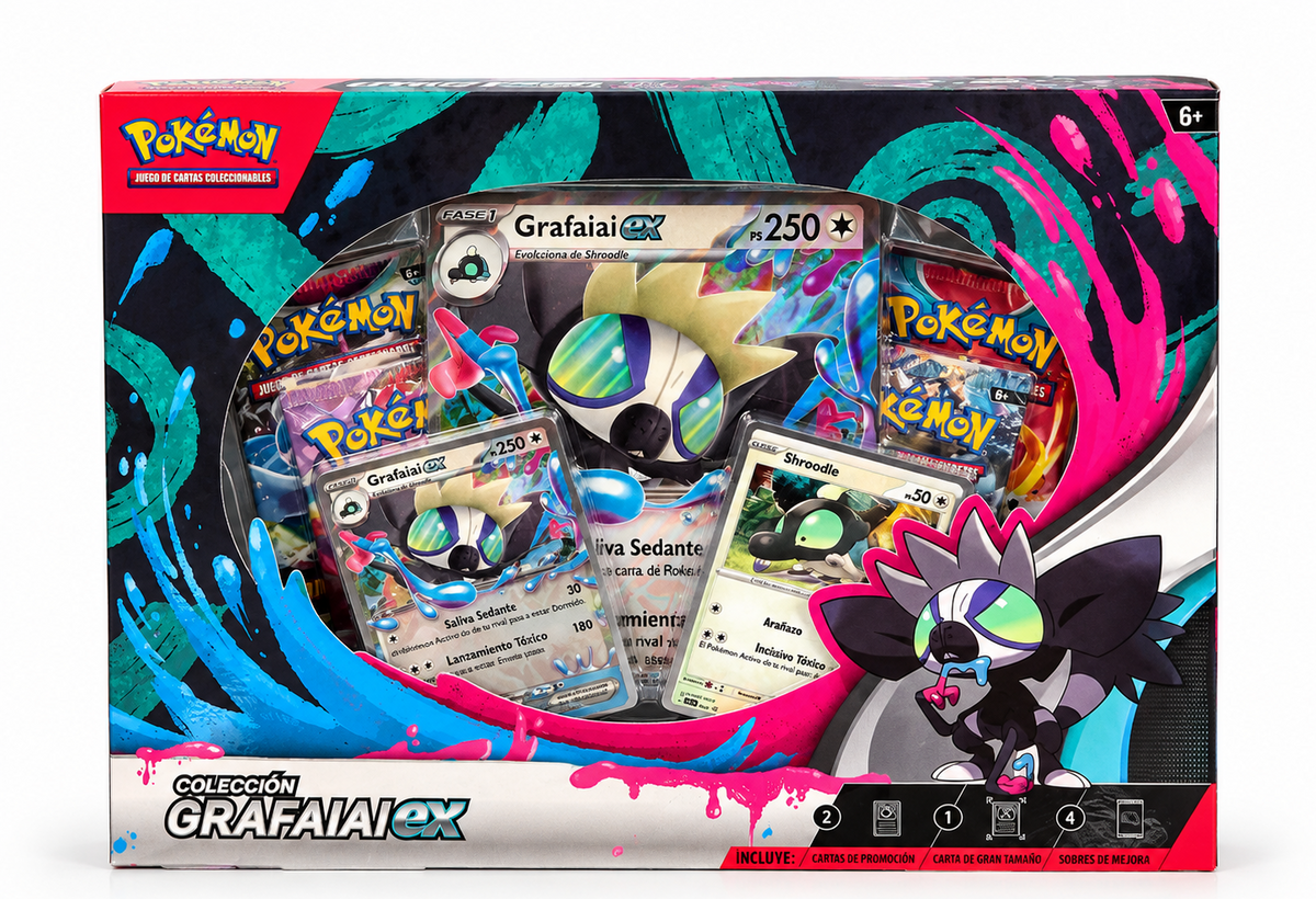 POKEMON - CAJA GRAFAIAI EX