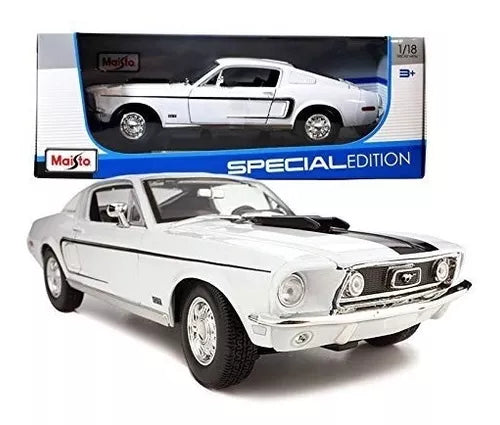1/18 1968 FORD MUSTANG GT COBRA JET - MAISTO SPECIAL EDITION