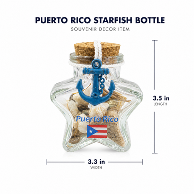 BOTELLA ESTRELLA CON ARENA