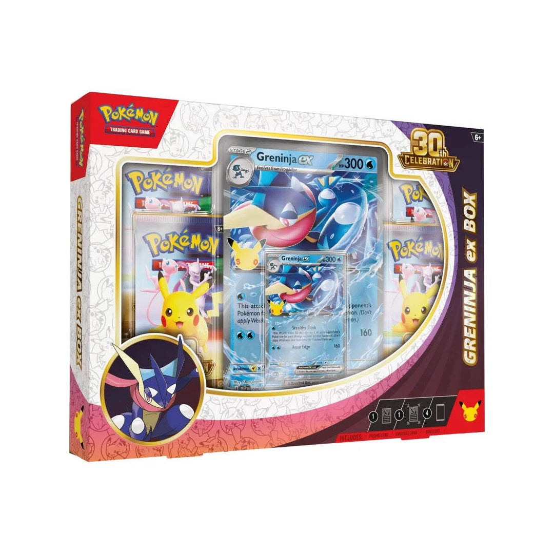 30TH CELEBRATION GRENINJA EX BOX - POKÉMON