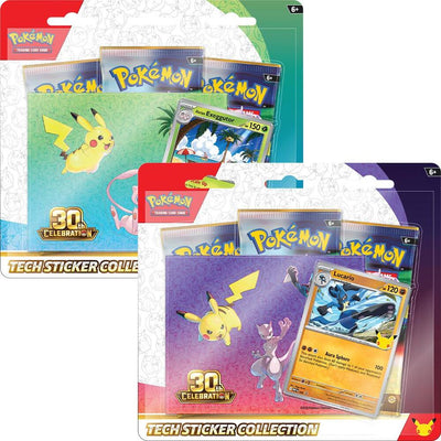30TH CELEBRATION TECH STICKER COLLECTION - POKÉMON