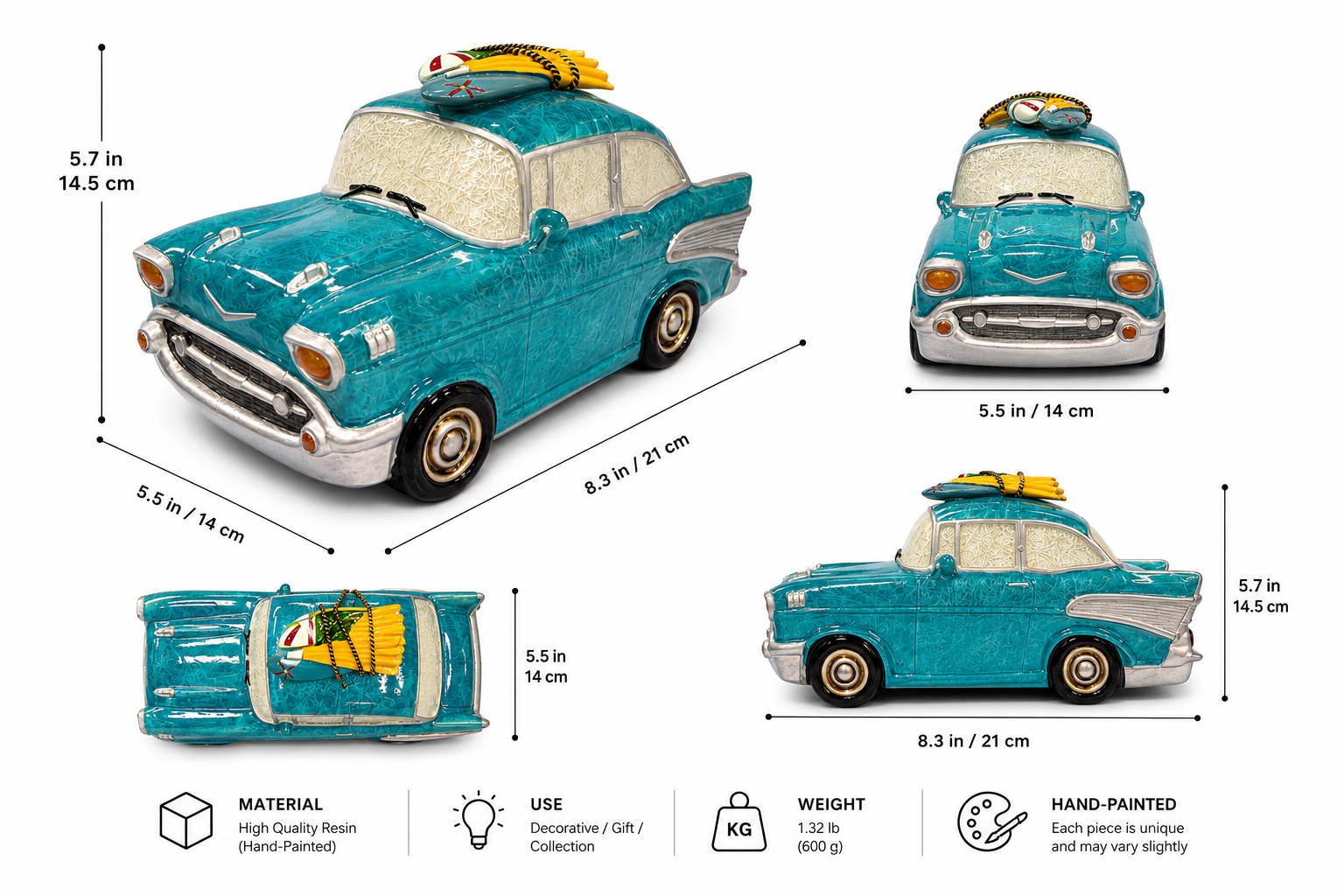 CHEVY BEL AIR LAMP W39811B