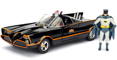 1/24 CLASSIC TV SERIES BATMOBILE & BATMAN - JADA