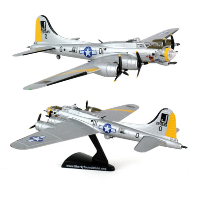1/155 B-17G FLYING FORTRESS “LIBERTY BELLE” - POSTAGE STAMP