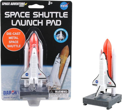 SPACE SHUTTLE ON LAUNCH PAD BLISTER CARD