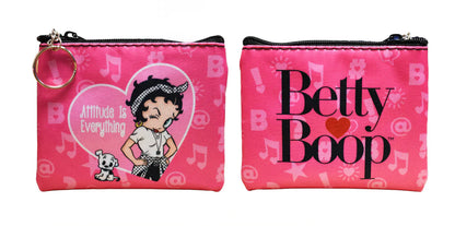 MONEDERO CON LLAVERO BETTY BOOP