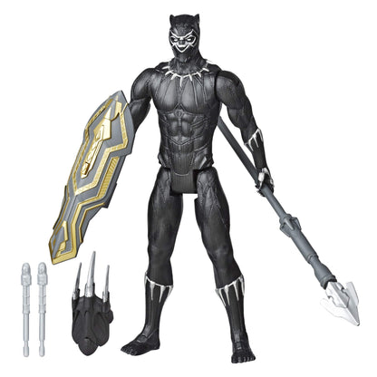 BLACK PANTHER BLAST GEAR TITAN HEROES SERIES ACTION FIGURE - MARVEL