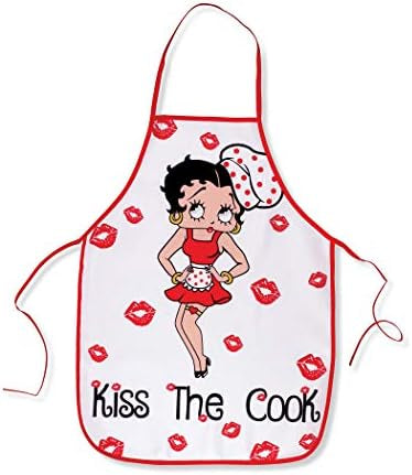 BETTY BOOP KITCHEN APRON - KISS THE COOK