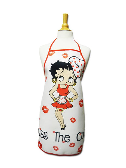 DELANTAL DE COCINA BETTY BOOP - KISS THE COOK