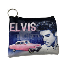 ELVIS PRESLEY KEYCHAIN COIN PURSE