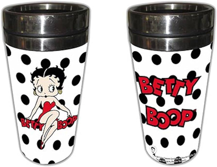 BETTY BOOP THERMAL TRAVEL CUP