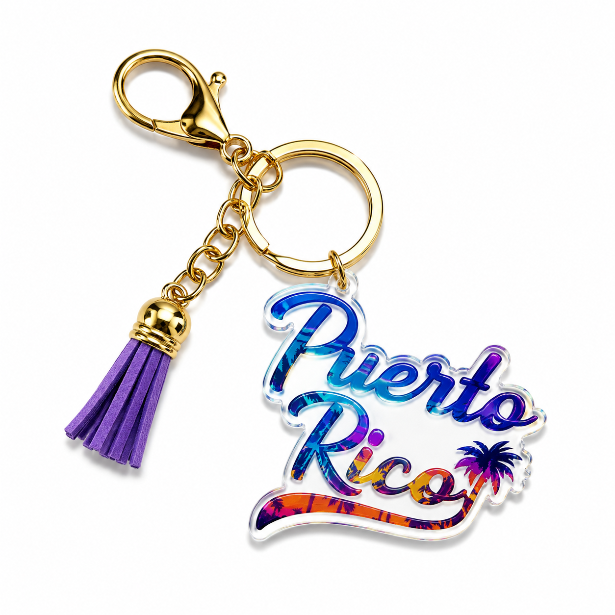 LLAVERO DE PUERTO RICO- PUERTO RICO KEYCHAIN