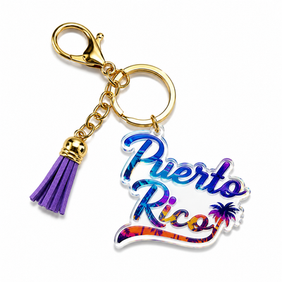 LLAVERO DE PUERTO RICO- PUERTO RICO KEYCHAIN