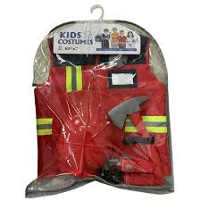 COSTUME FIRE FIGHTER / DISFRAZ DE BOMBERO