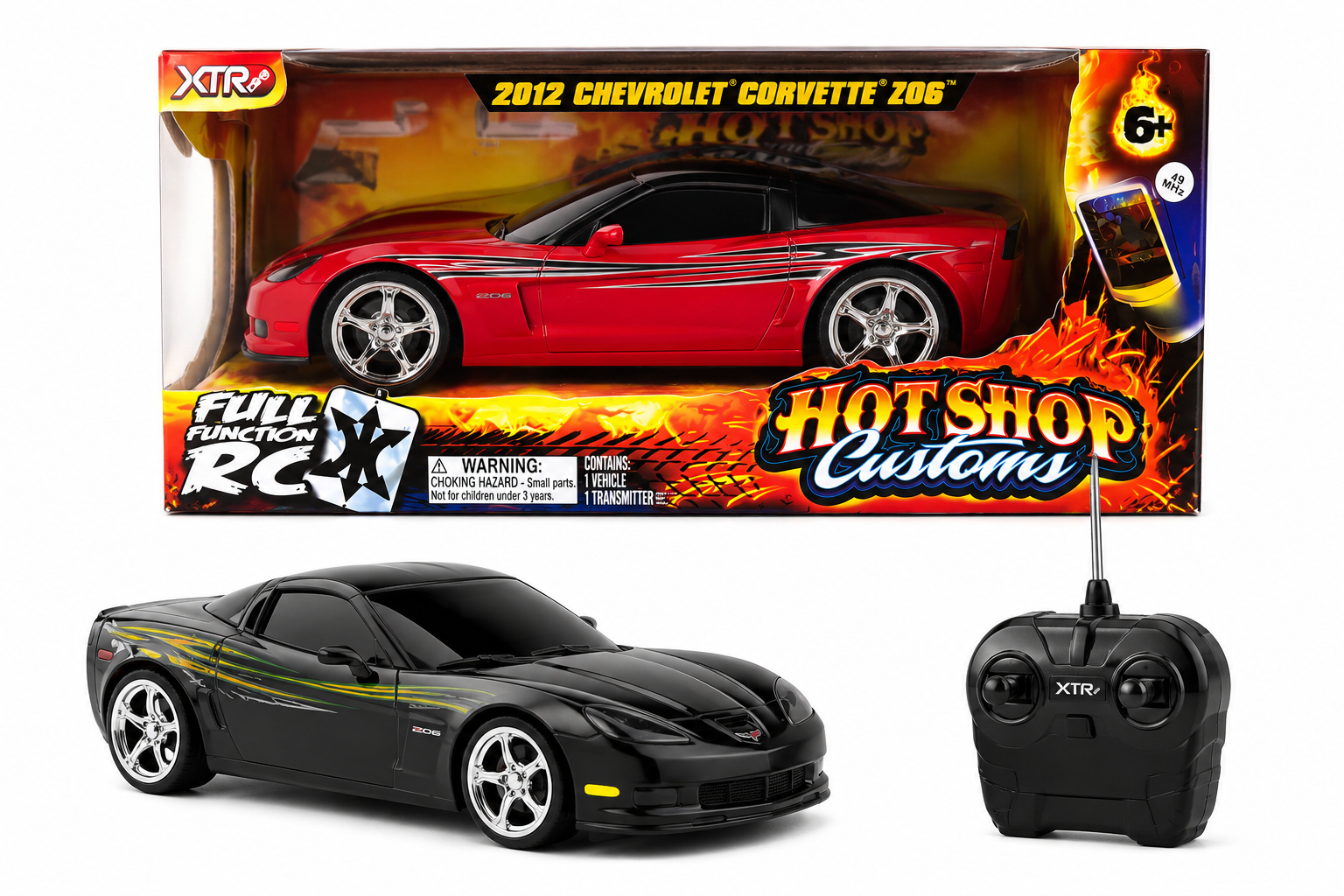2012 CHEVROLET CORVETTE Z06 (RC) RADIO CONTROL HOT SHOP CUSTOMS