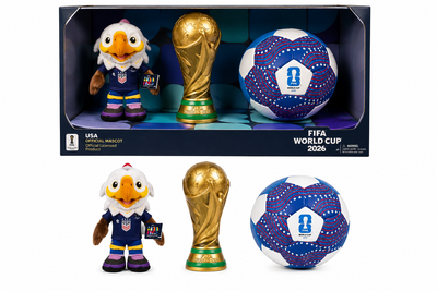 2026 FIFA WORLD CUP 3 PLUSH SET (BEAR/EAGLE)