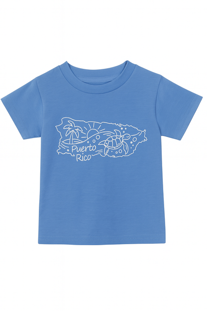 T-SHIRT DE PUERTO RICO TAMAÑO DE NIÑO / KIDS SIZE